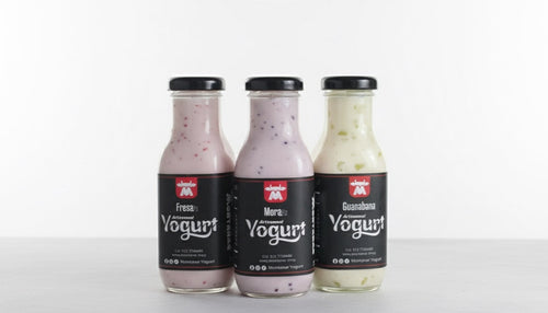 Yogurt Artesanal por (6) sixpack tres sabores