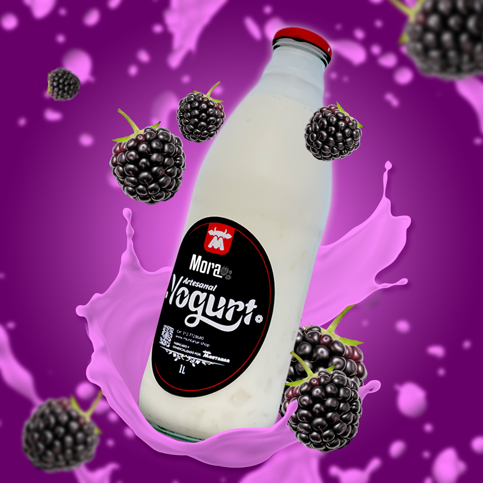 Yogurt de Mora