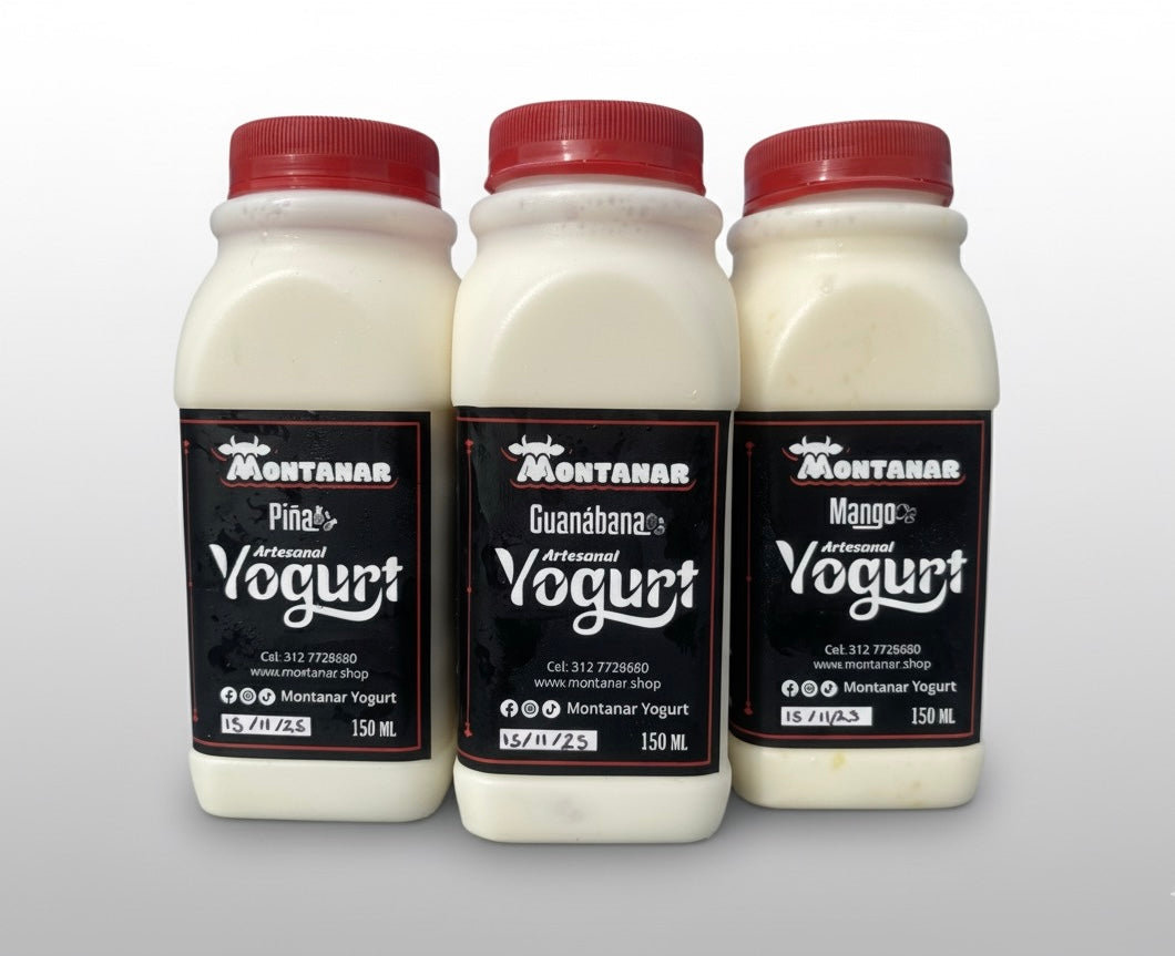 Yogurt Artesanal Montanar 150 ml Sixpack | Medellin